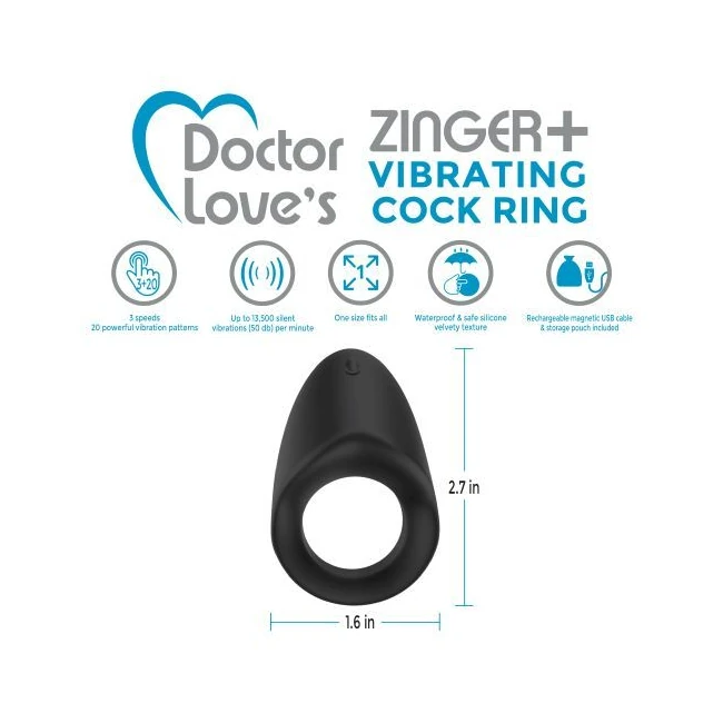 Rechargeable Vibrating Cock Ring Black - What Is the Rechargeable Vibrating Cock Ring Black?