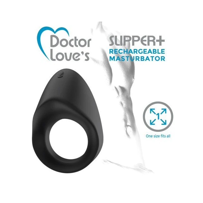 Rechargeable Vibrating Cock Ring Black - Vibration Modes
