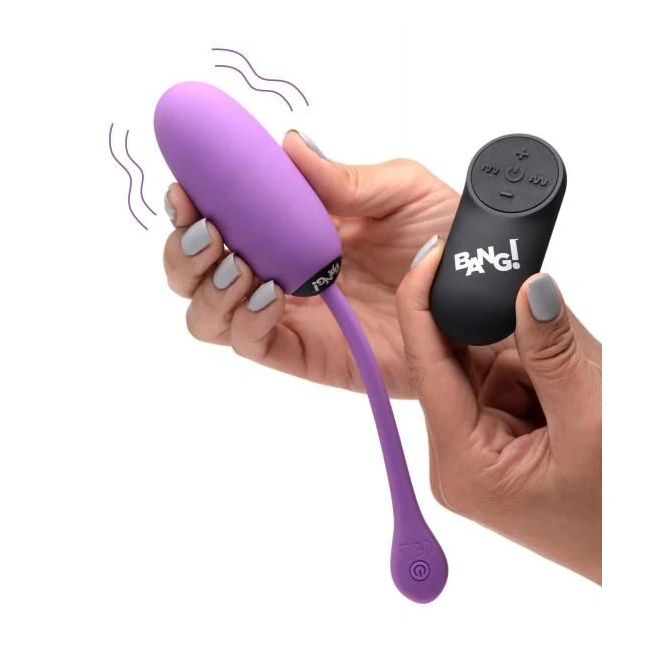 Remote Control 28x Silicone Plush Egg - Experience Intense Pleasure with the Remote Control 28x Silicone Plush Egg