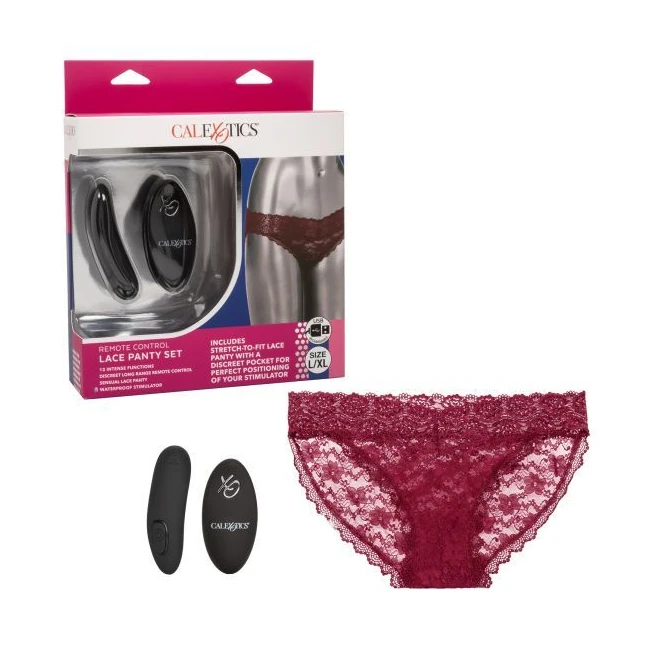 Remote Control Lace Panty Set - Introducing the Remote Control Lace Panty Set