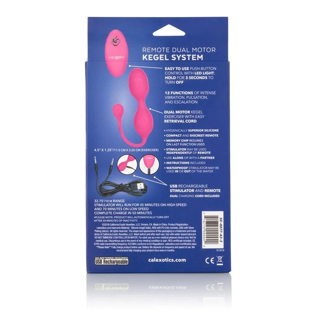 Remote Dual Motor Kegel System - Vibration Modes