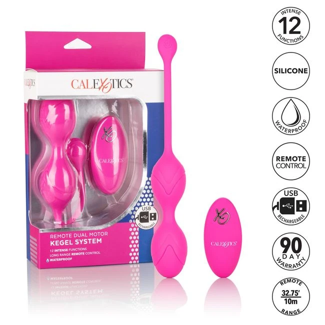 Remote Dual Motor Kegel System - Additional Features