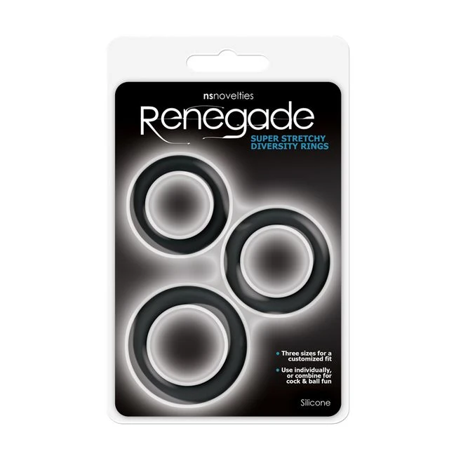 Renegade Diversity Rings Black - Overview