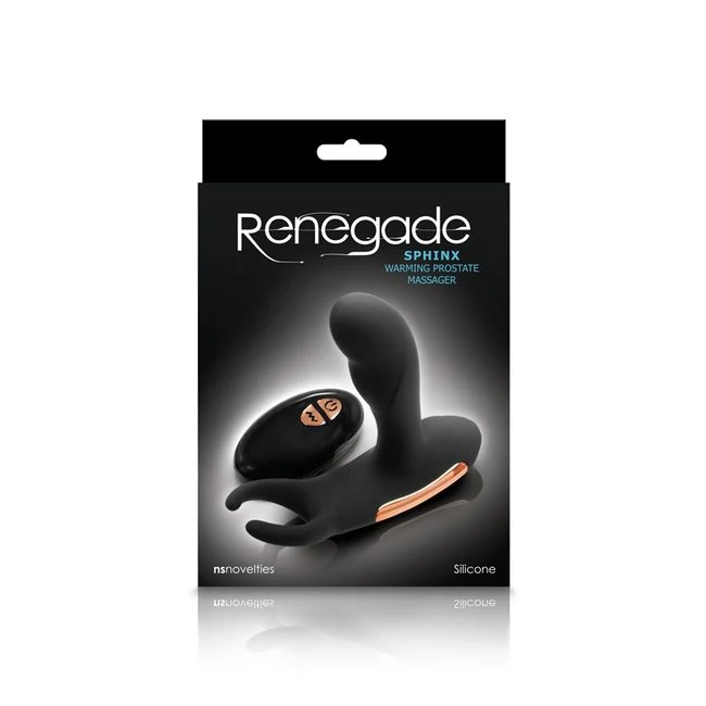 Renegade Sphinx Warming Prostate Massager Black - What the Sphinx Is