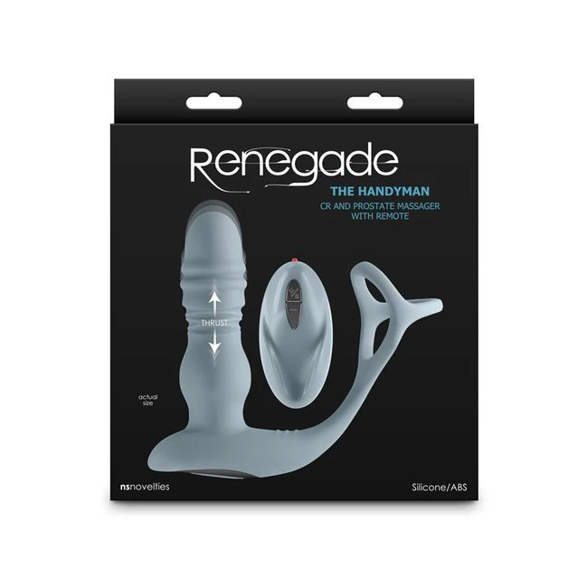 Renegade the Handyman Gray - Experience Elevated Pleasure with Renegade The Handyman Gray