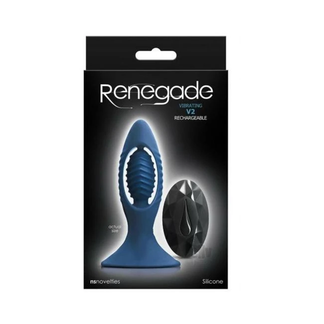 Renegade V2 Rechargeable Anal Plug with Remote - - Shape & Comfort