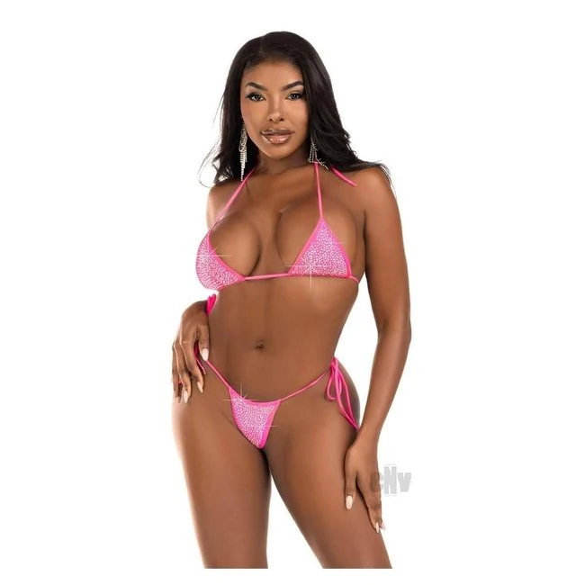 Rhine Bikini Top Side Tie Thong Blk - Fit & Sizing