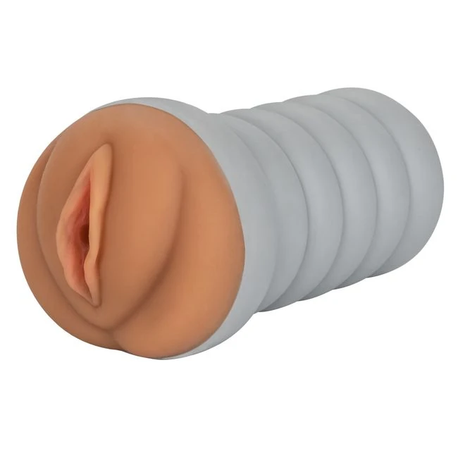 Ribbed Gripper Tight Pussy Brown - Material Feel & Care