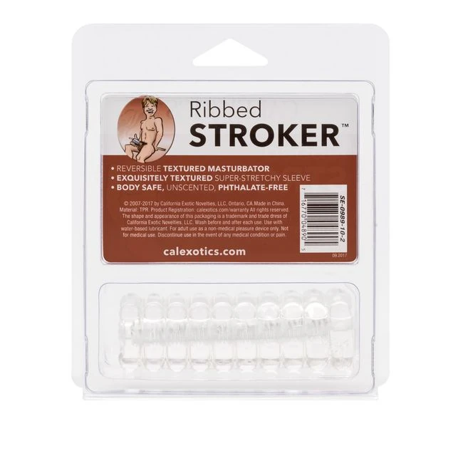 Ribbed Stroker - Grip, Control and Material Feel