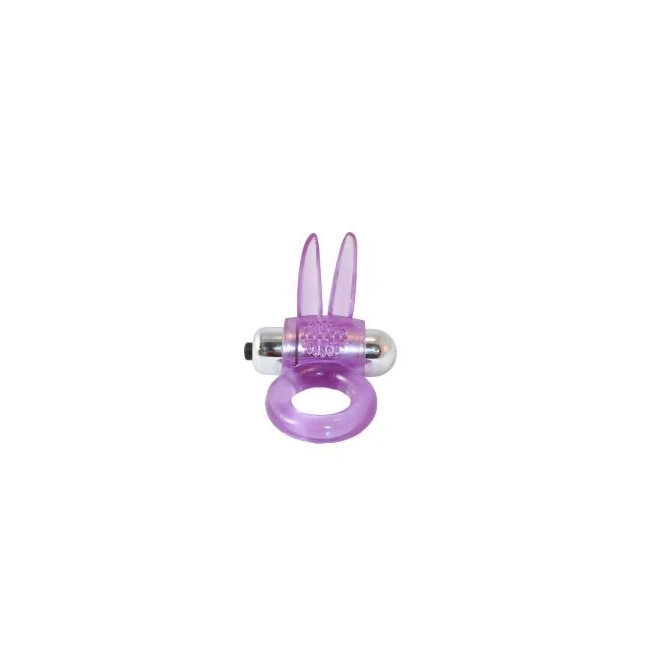 Ribbidy Rabbit Vibrating Cock - Rabbit Ears on a Stretchy Ring