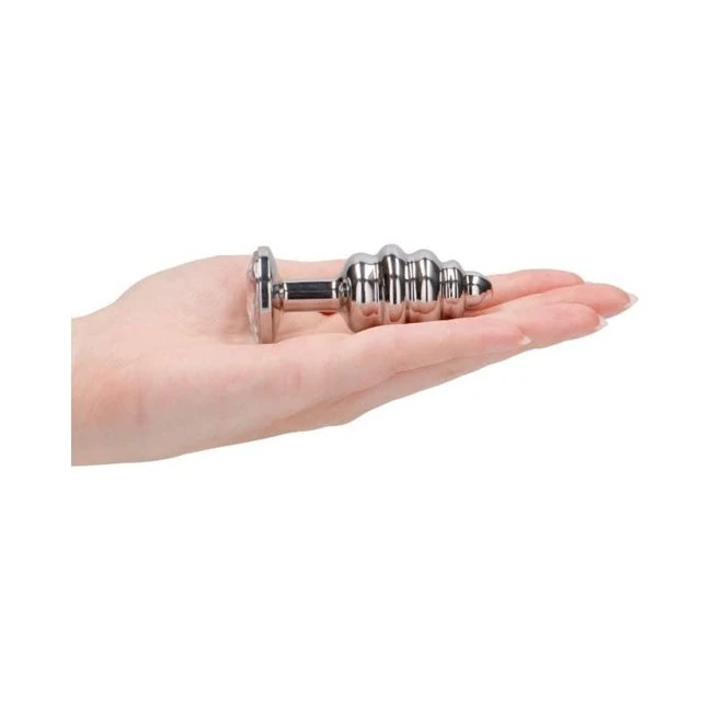 Rich Ribbed Diamond Plug  2.75 Inch - Material & Safety