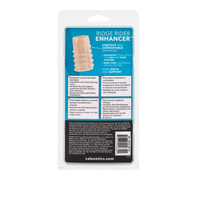 Ridge Rider Enhancer - Material Feel and Construction