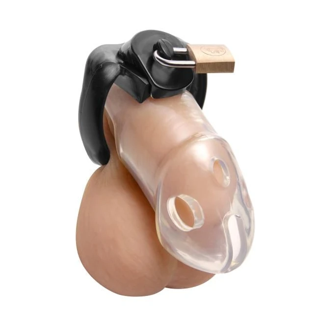 Rikers Locking Chastity Cage - Key Details