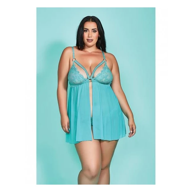 Riley Eyelash Lace Soft Cup Babydoll & Panty - Specifications