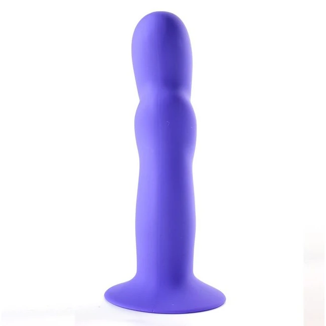 Riley Silicone Purple Dong - Experience the Luxurious Feel of the Maia Toys Riley Silicone Dong