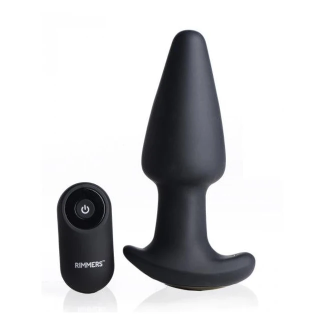 Rimmers Gyro-r 10x Smooth Rimming Plug with Remote Control - Shape & Comfort