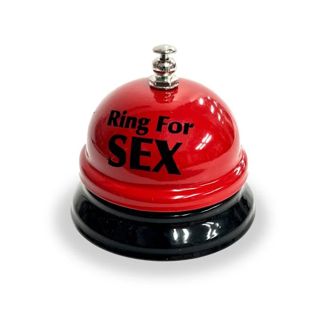 Ring for Sex Desktop Bell - Ringing It Often and Keeping It Clean