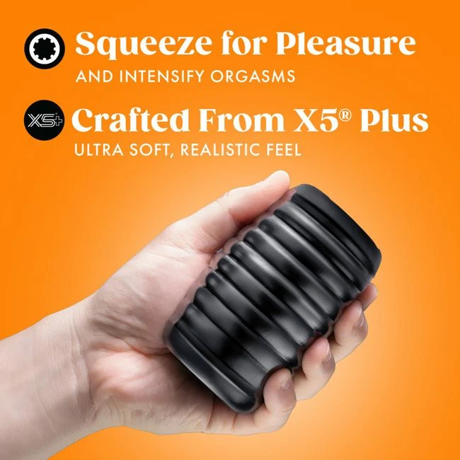 Rize Grasp Self Lubricating Stroker Black - Cleanup and Care