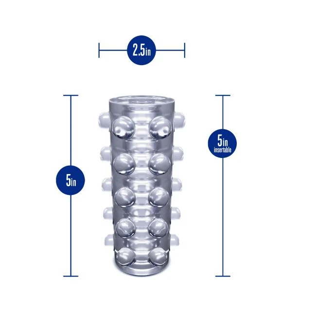 Rize Swich Glow in the Dark Self Lubricating Stroker Clear - Cleanup and Care