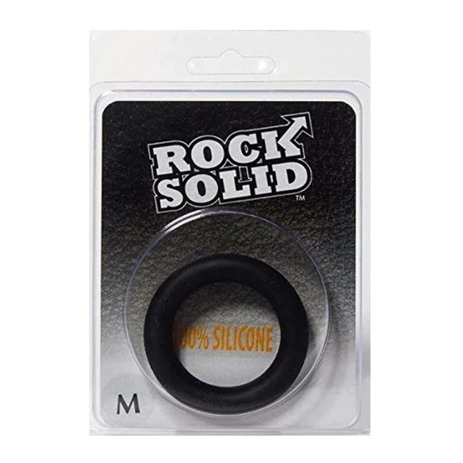 Rock Solid Collar - A Broad, Flat Silicone Band