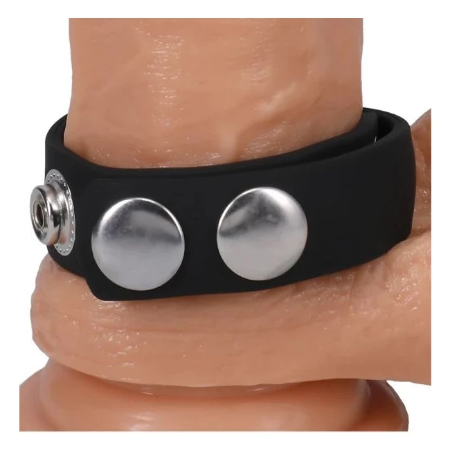 Rock Solid Silicone 5 Snap Translucent - Five Snaps for a Precise, Adjustable Fit
