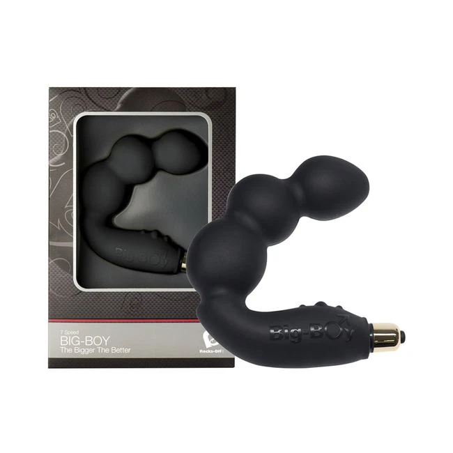 Rocks-off Big-boy 7 Function P Spot Vibe - Black - How It Feels