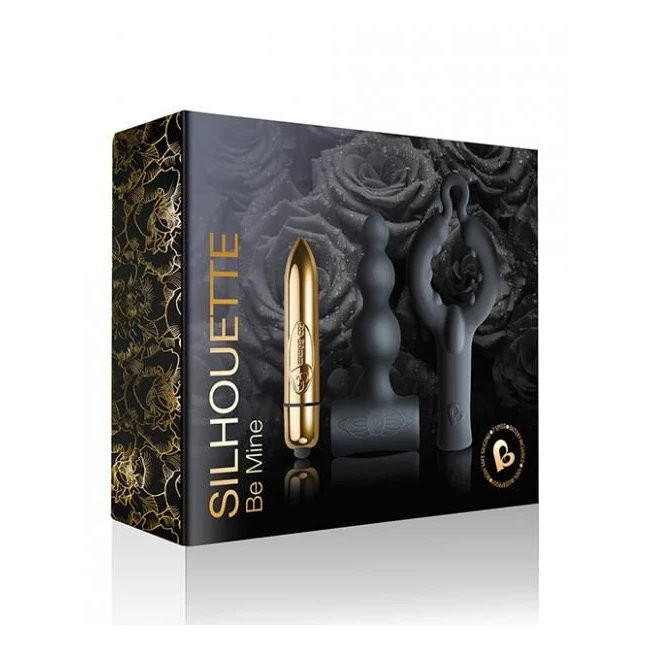 Rocks Off Dark Desires Be Mine Kit Black Champagne Gold - Overview