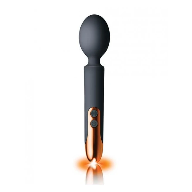 Rocks Off Oriel Rechargeable Wand Black - How It Feels