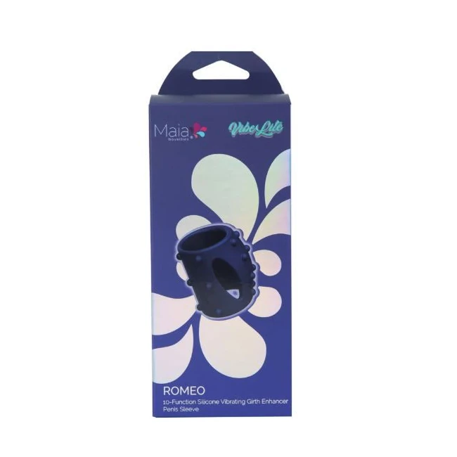 Romeo Blue Vibrating Girth Enhancer - Fabric & Feel