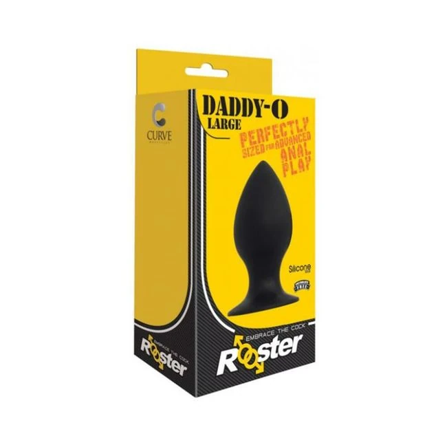 Rooster Daddy-o Large Anal Plug - Shape & Comfort