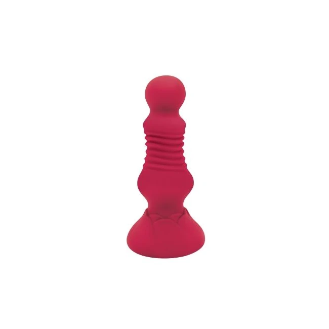 Rosegasm Remote Control Thrusting Rosebud Buttplug - Vibration Modes and Thrusting Patterns