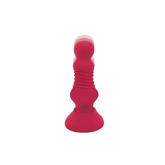 Rosegasm Remote Control Thrusting Rosebud Buttplug - Power & Performance