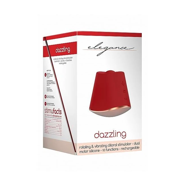 Rotating & Vibrating Clitoral Stimulator - Dazzling - - How It Feels