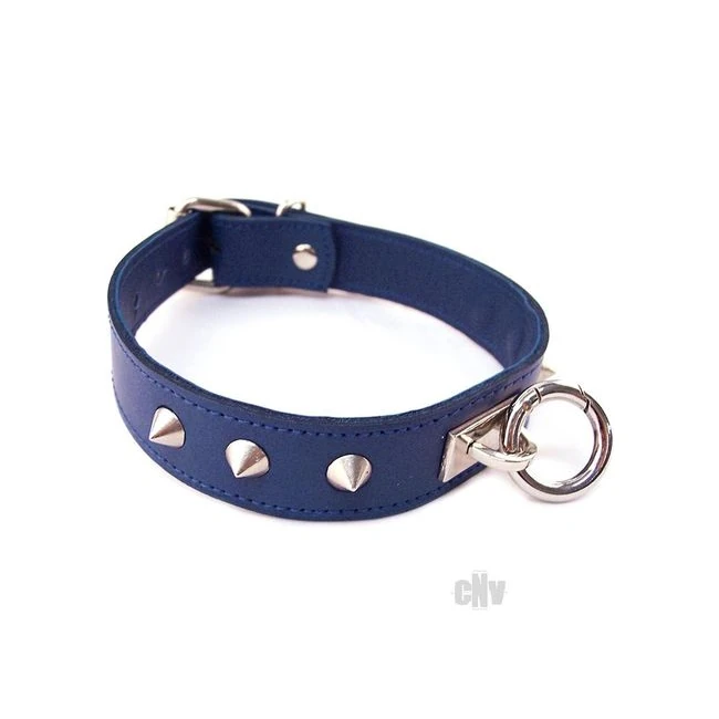 Rouge O Ring Studded Collar Blu - Build & Quality