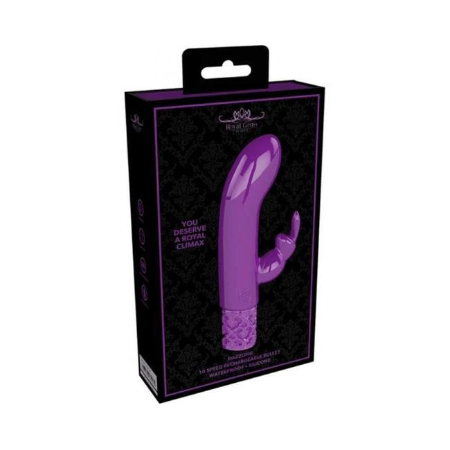 Royal Gems - Dazzling - Silicone Rechargeable Bullet - - Elegant Design and Premium Materials