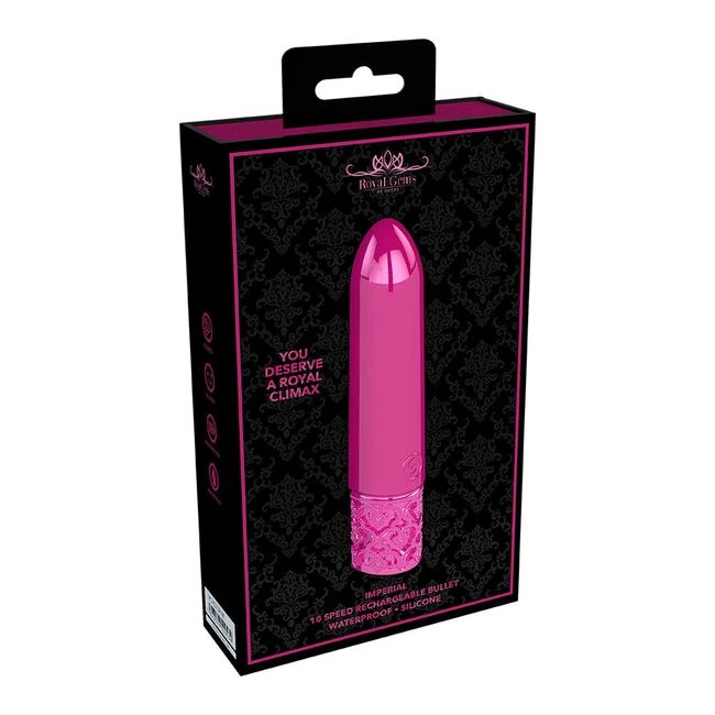 Royal Gems Imperial Rechargeable Silicone Bullet - How It Feels