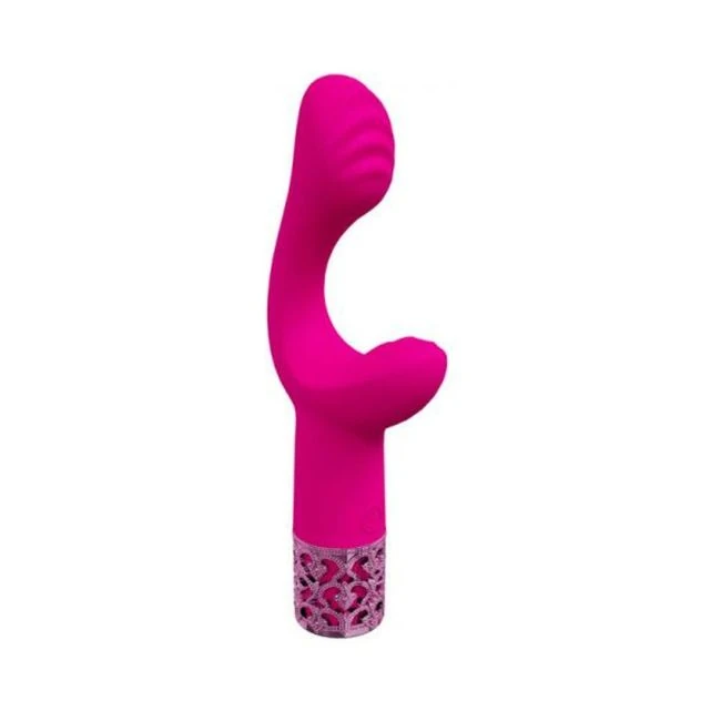 Royal Gems Majestic Silicone Rechargeable Vibrator - Experience Regal Elegance and Unmatched Performance