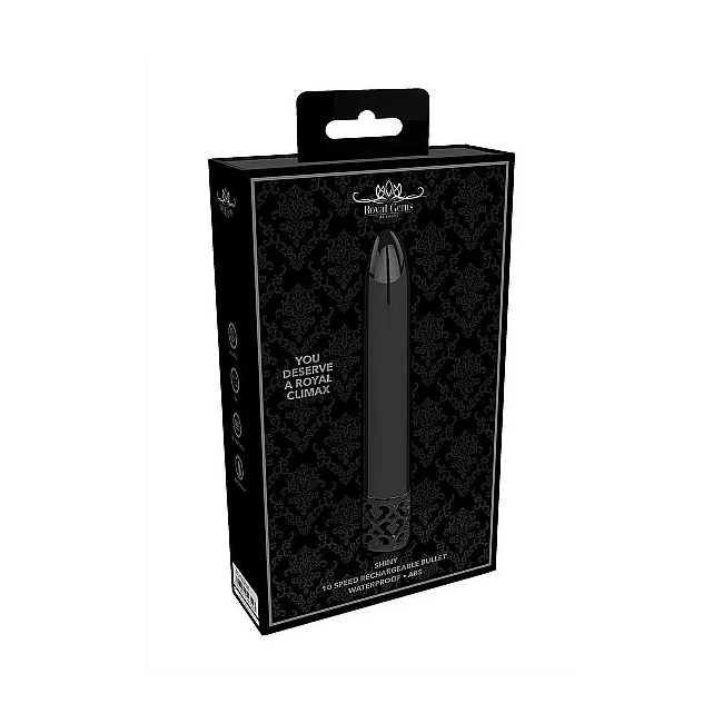 Royal Gems Shiny Powerful Vibe Rechargeable - How It Feels