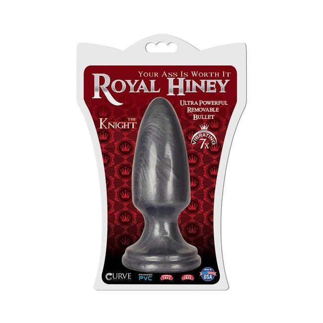 Royal Hiney Red the Knight Smooth Butt Plug - Shape & Comfort