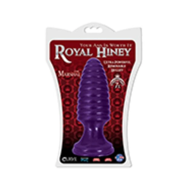 Royal Hiney Red the Marshal Butt Plug - Shape & Comfort