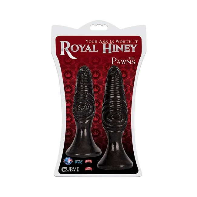 Royal Hiney Red the Pawns Butt Plugs - Shape & Comfort
