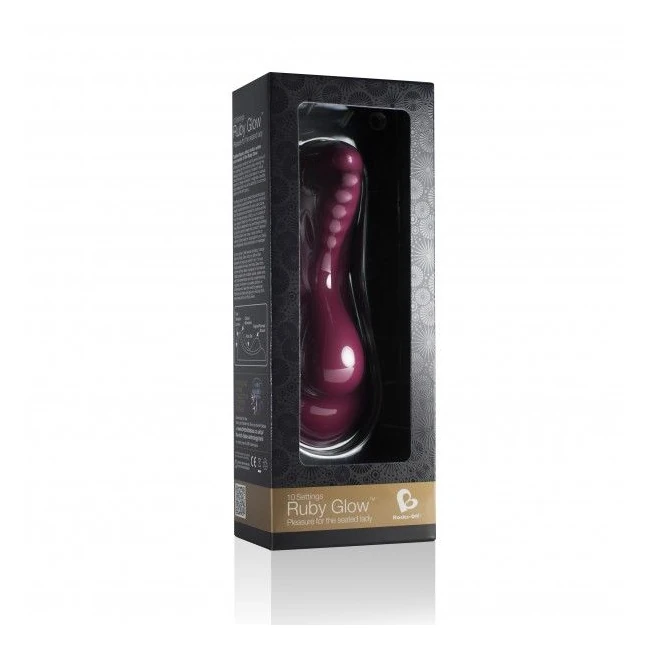 Ruby Glow Dusk 10 Speed Massager - Experience the Ruby Glow Dusk 10 Speed Massager