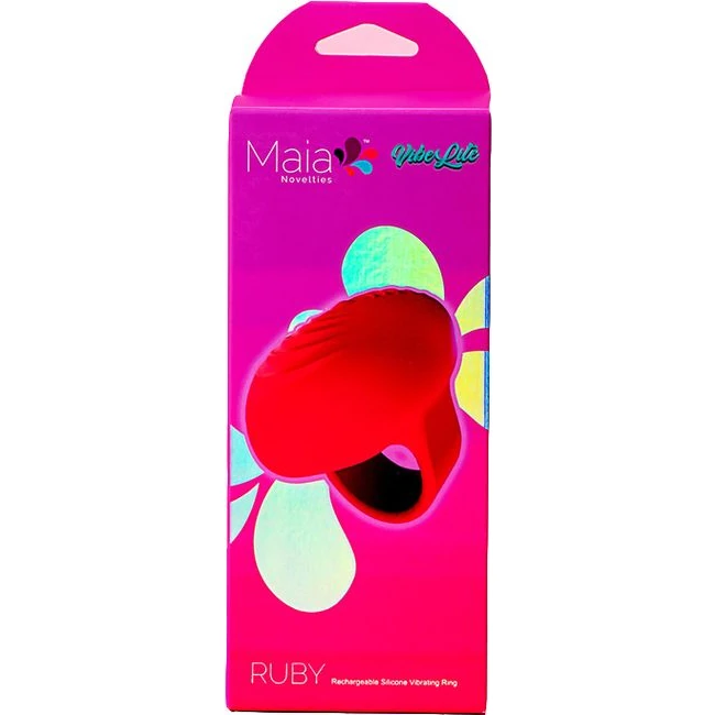 Ruby Rechargeable Vibrating Ring - Power & Performance