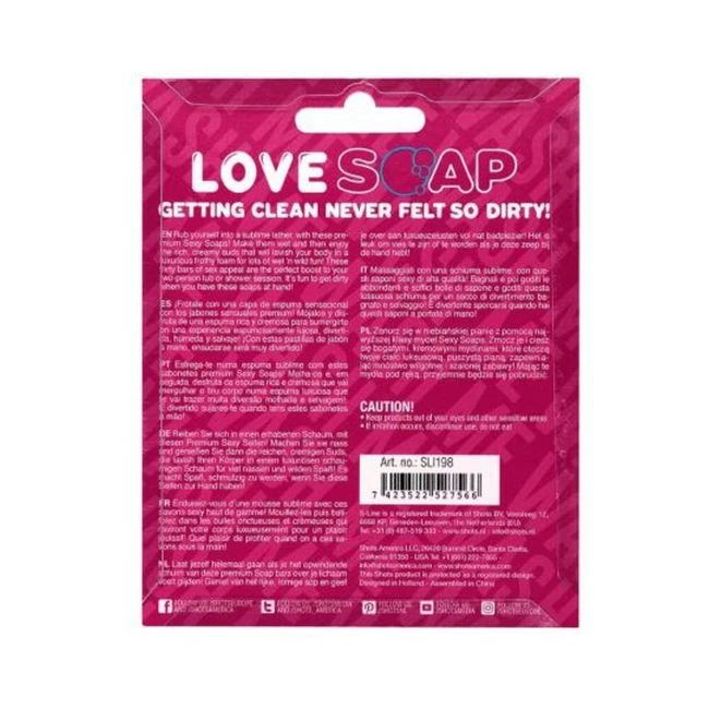 S-line Heart Soap - Wash Me - Key Details