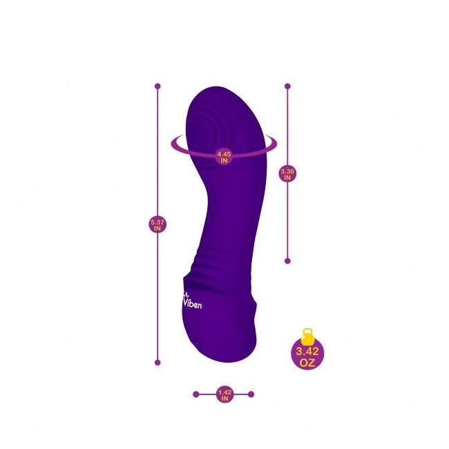 Sabela Violet Intense Mini G-Spot Vibe - Battery, Standby and Water Resistance