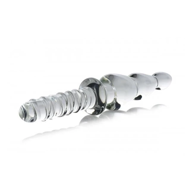 Saber Anal Links Glass Thruster Clear - Material & Safety
