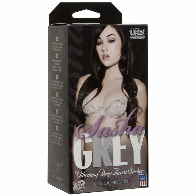 Sasha Gery Vibrating Deep Throat Stroker - Internal Texture and Stimulation