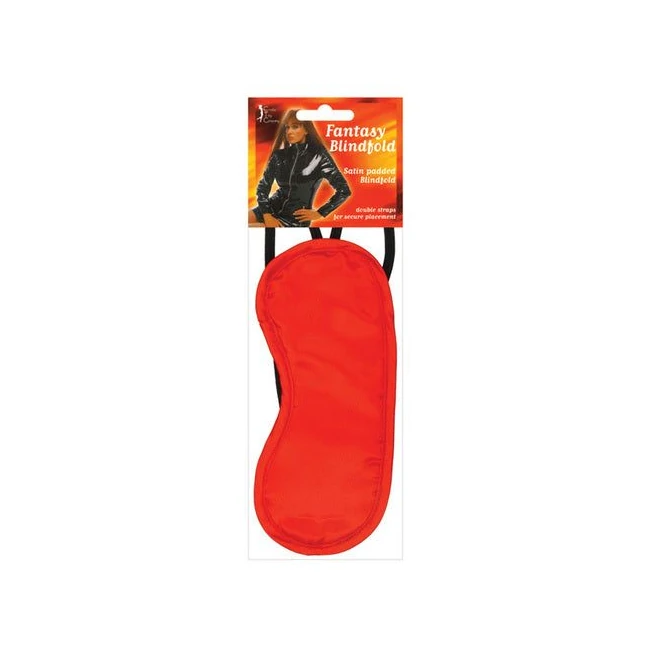 Satin Blindfold 2 Straps O/s Red - Build & Quality