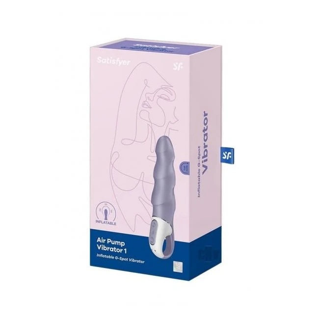 Satisfyer Air Pump Vibrator - Intuitive Inflation and Custom Fit