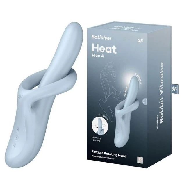 Satisfyer Heat Flex - Vibration and Rotation Settings